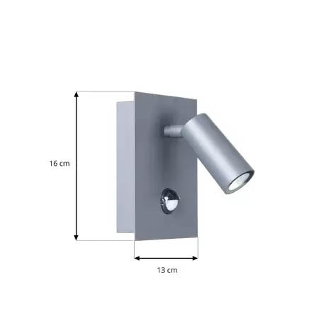 Lindby Talniso LED-Außenwandleuchte, 1-fl.